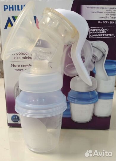 Молокоотсос avent+