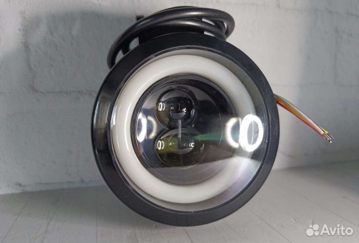 Универсальный led противотуманки 60W