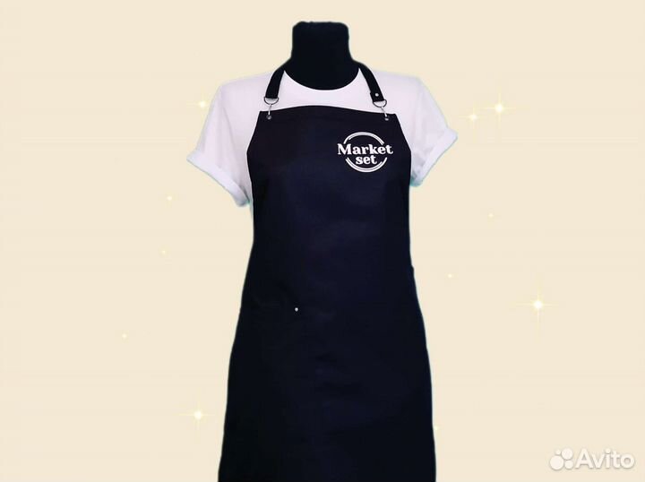 Фартук для кафе с логотипом