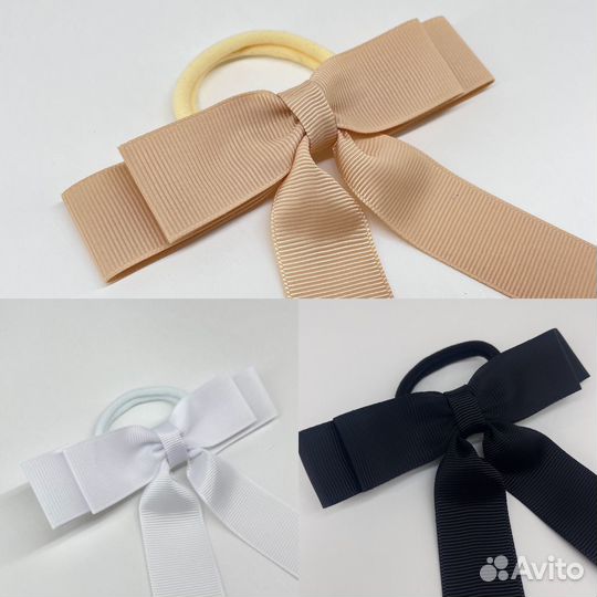 Бант для волос за резинке