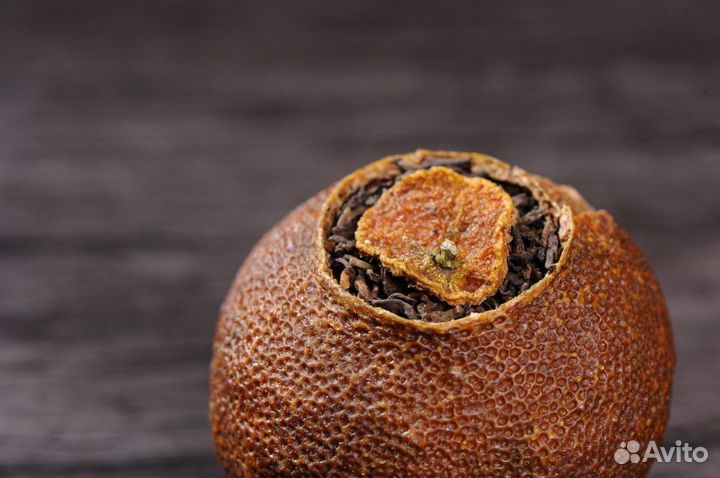 Чай Пуэр в мандарине для бодрости тела и духа