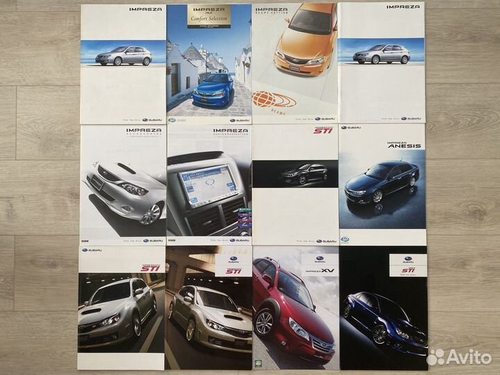 Дилерские каталоги Subaru Impreza 2007-2010