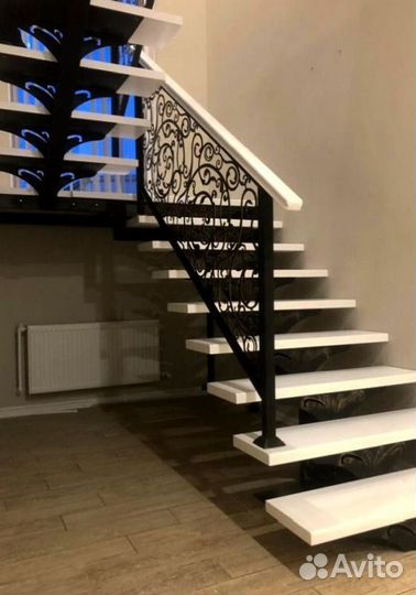 Лестница в стиле лофт