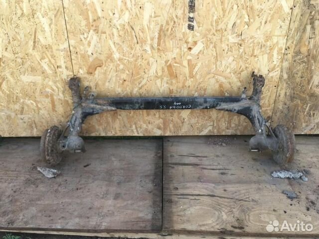 Балка задняя Сеат Кордоба