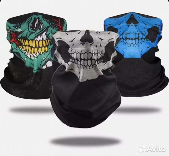 Балаклава с черепом