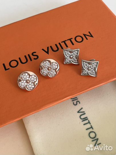 Серьги кулон Louis Vuitton LV