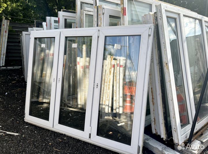 Окна пластиковые бу