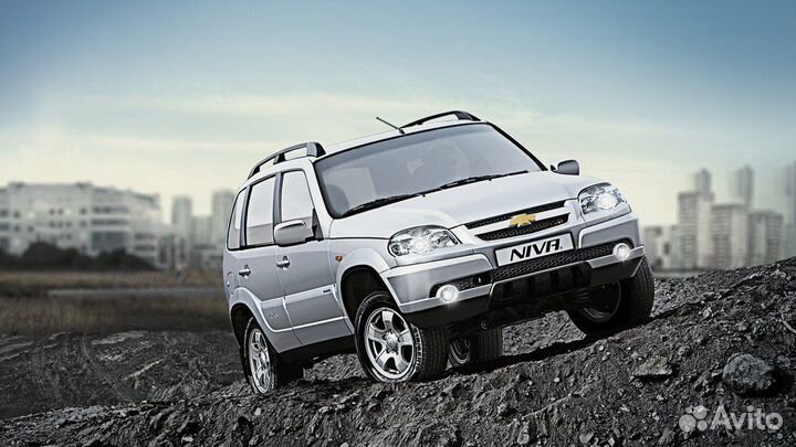 Коврик в багажник chevrolet Niva 2002-2021