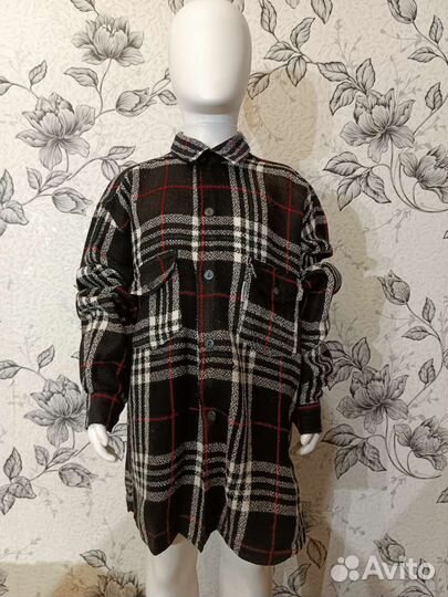 Рубашка на мальчика 13-14 лет