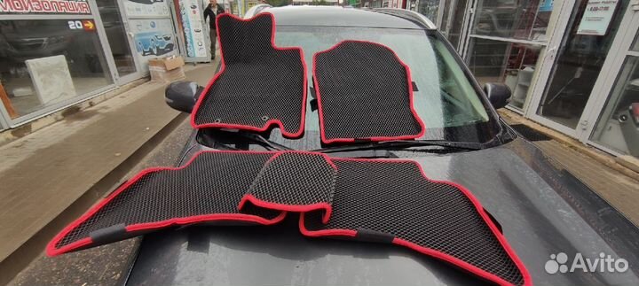 EVA коврики 3D с бортиком Эва коврики