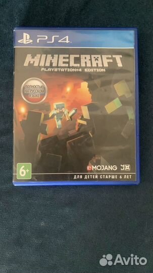 Minecraft ps4 диск