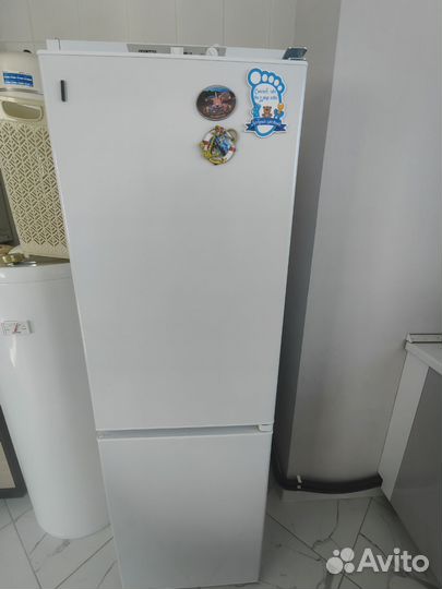 Встраиваемый холодильник комби atlant хм4307-000