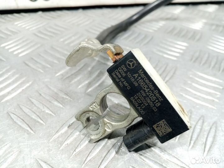 Б/У Клемма аккумулятора минус#001