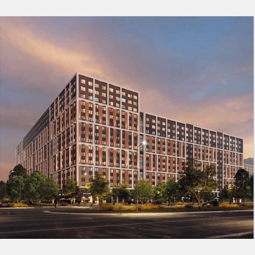 3-к. апартаменты, 74,2 м², 9/14 эт.
