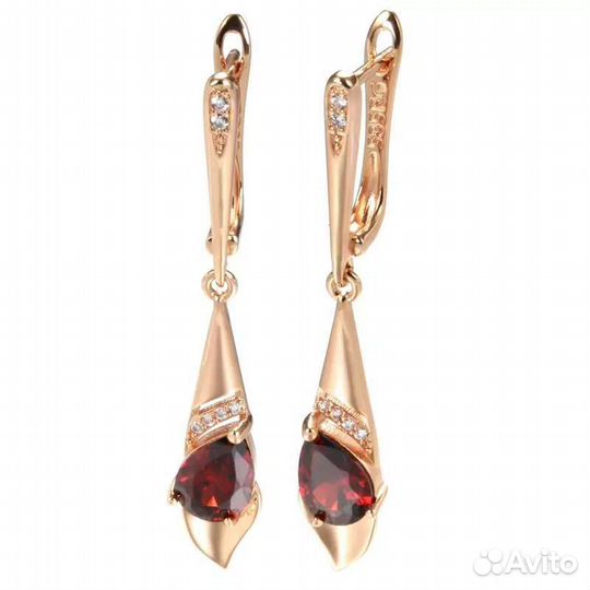 Серьги из циркония