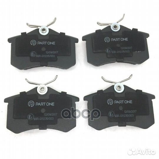 Колодки тормозные дисковые зад. audi: A1 10, A