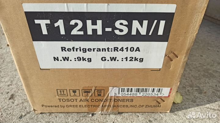 Внутренний блок кондиционера tosot