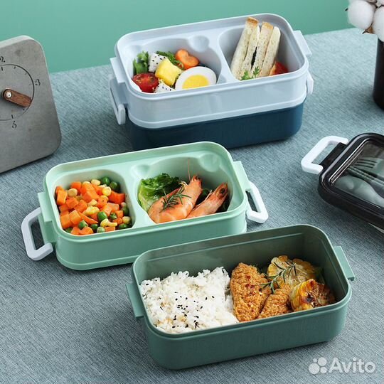 Контейнер Ланч-бокс с подогревом