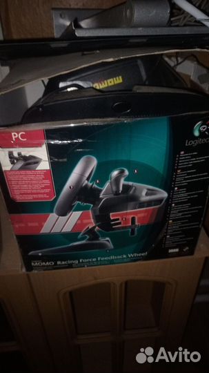 Игровой руль logitech momo racing 110