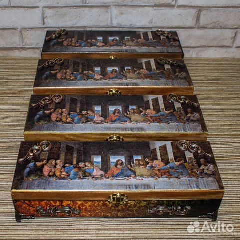 Шкатулка: Тайная вечеря (Леонардо да Винчи)