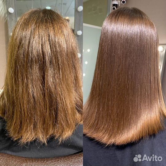 Кератин ботокс волос