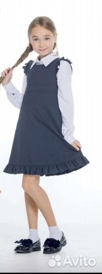 Школьная форма (2 сарафана и блузка)