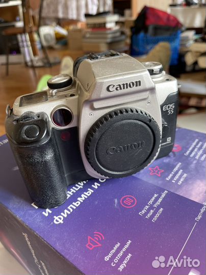 Пленочный фотоаппарат Canon eos 55