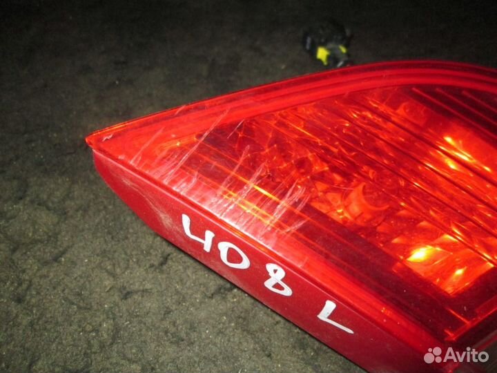 Peugeot 408 Фонарь левый внутренний 2014 год