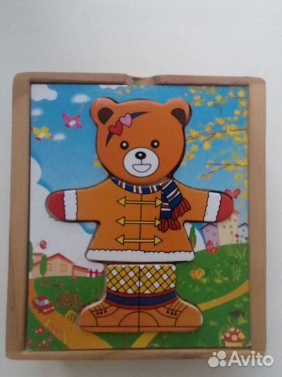Деревянные пазлы