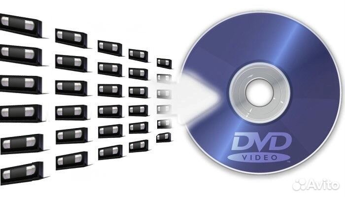 Запись С видеокассеты на диск