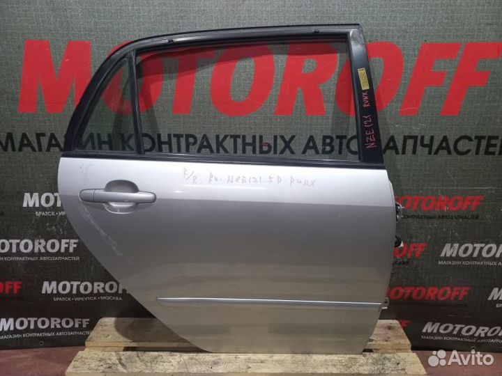 Дверь задняя R Алекс/Ранкс NZE121 светлая А585