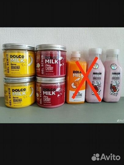 Dolce milk гель для душа и гель-скраб