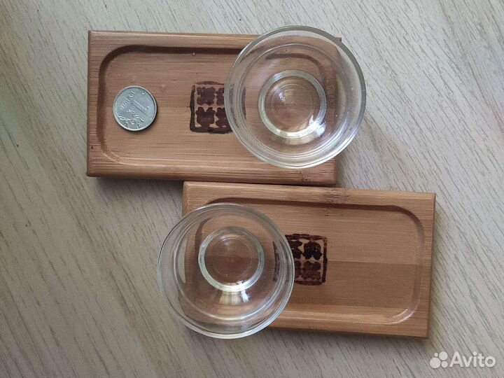 Соусник на бамбуковой подставке