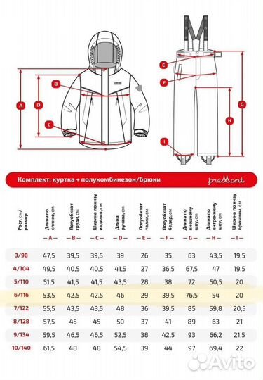 Демисезонная куртка Premont рост 116