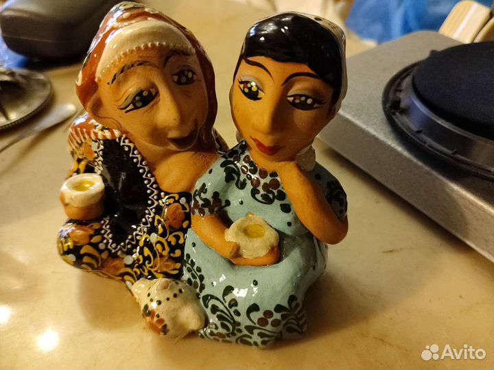 Статуэтка керамика СССР винтаж