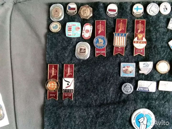 Хоккейные значки