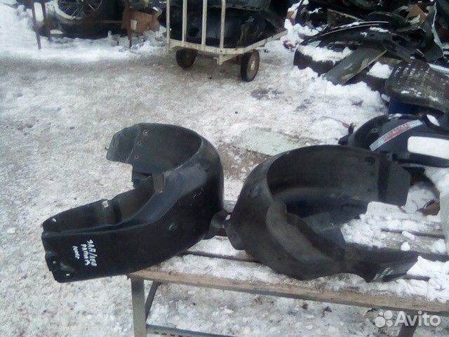 Подкрыльник задний левый правый Шкода Рапид