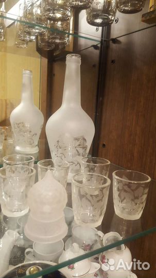 Графин с рюмками СССР