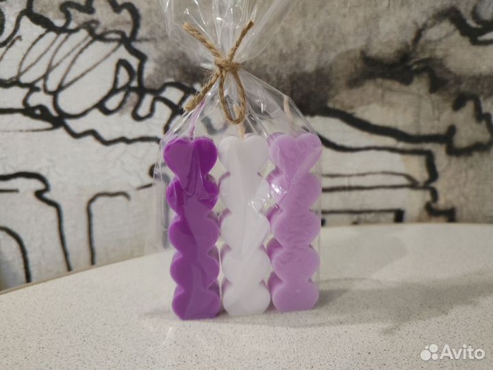 Свечи восковые ручной работы