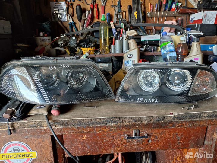 Фары пассат Б5, А4, тюнинг