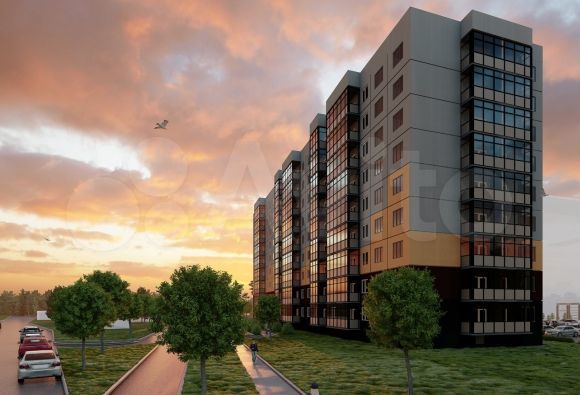 3-к. квартира, 72,4 м², 9/9 эт.