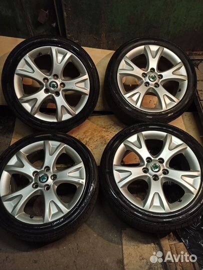 Колеса на skoda r17 Pallas + Toyo DRB 225/45