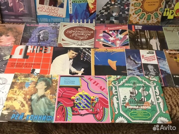 Виниловые пластинки СССР