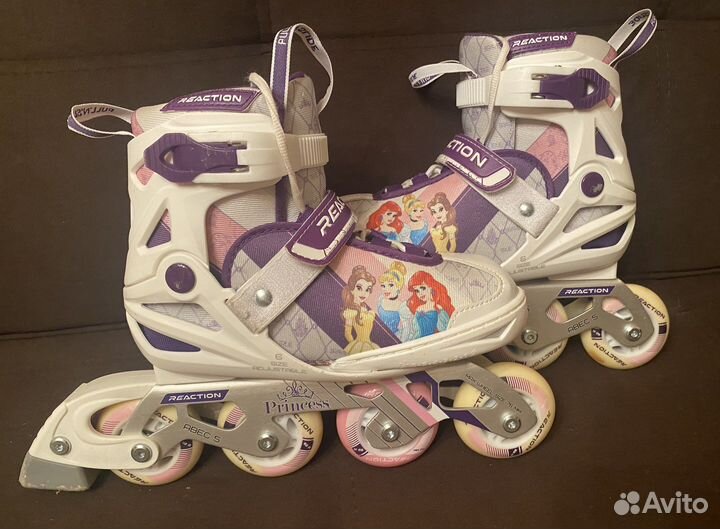 Ролики детские раздвижные р. 31-36