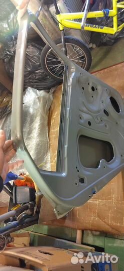 Дверь задняя левая на volkswagen polo седан