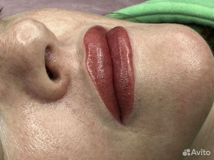 Перманент бровей и губ