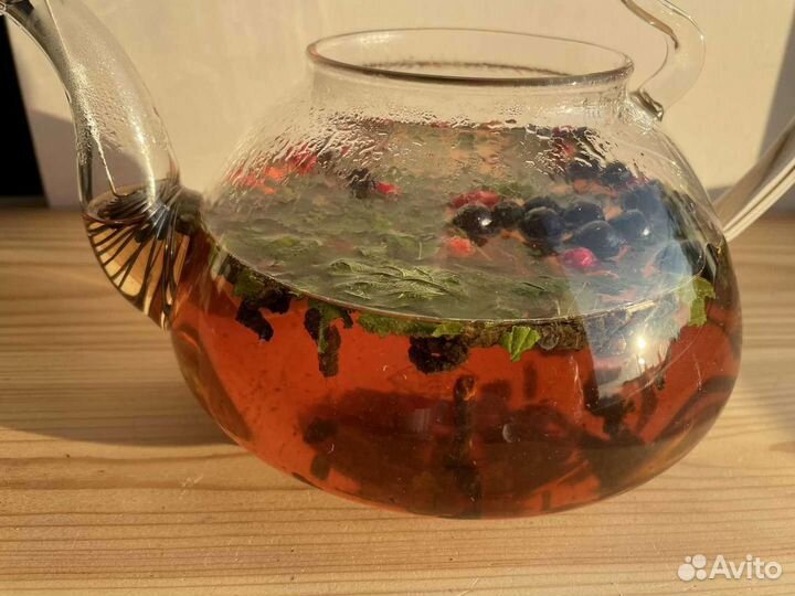 Иван-чай со смородиной 500г, ягоды, крепкий