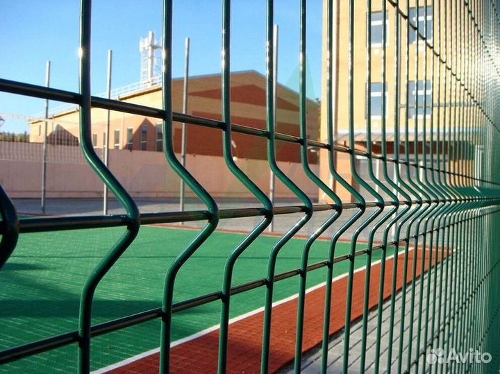 Забор сетка 3D