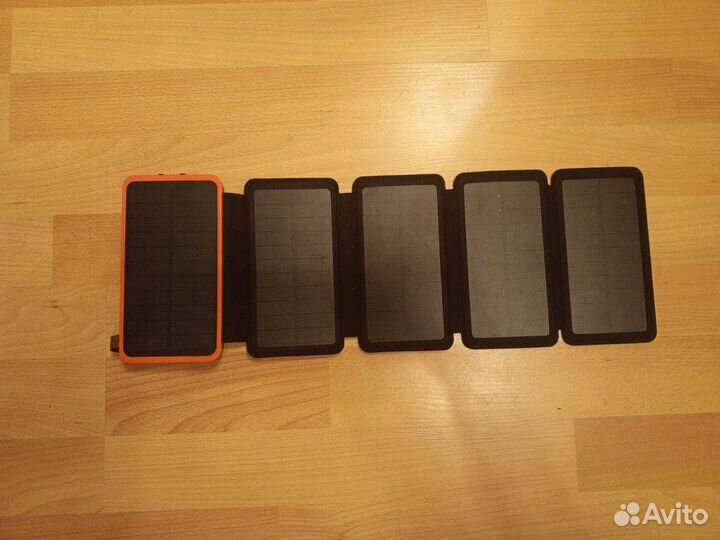 Павер банк с солнечной батареей 20000 mAh