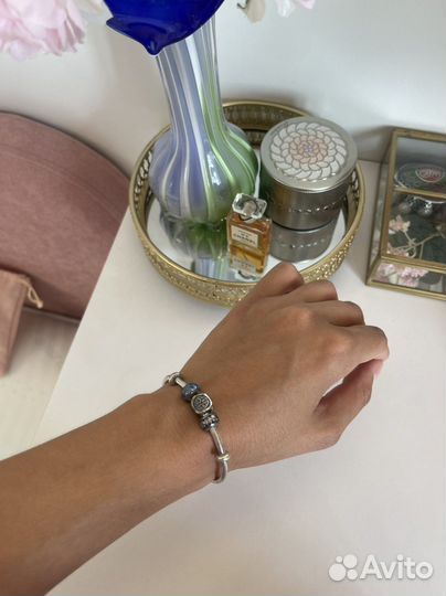 Серебряное кольцо pandora